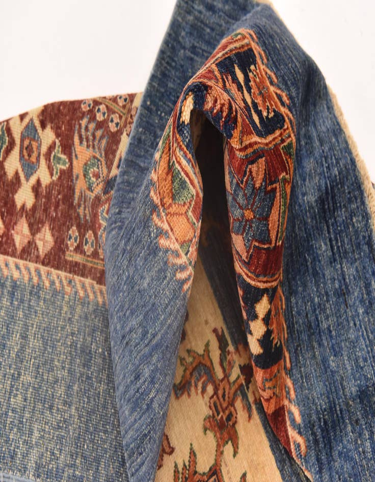 Detail image of  5' 8 x 7' 9  Hand Knotted Ariana Ziegler Rug