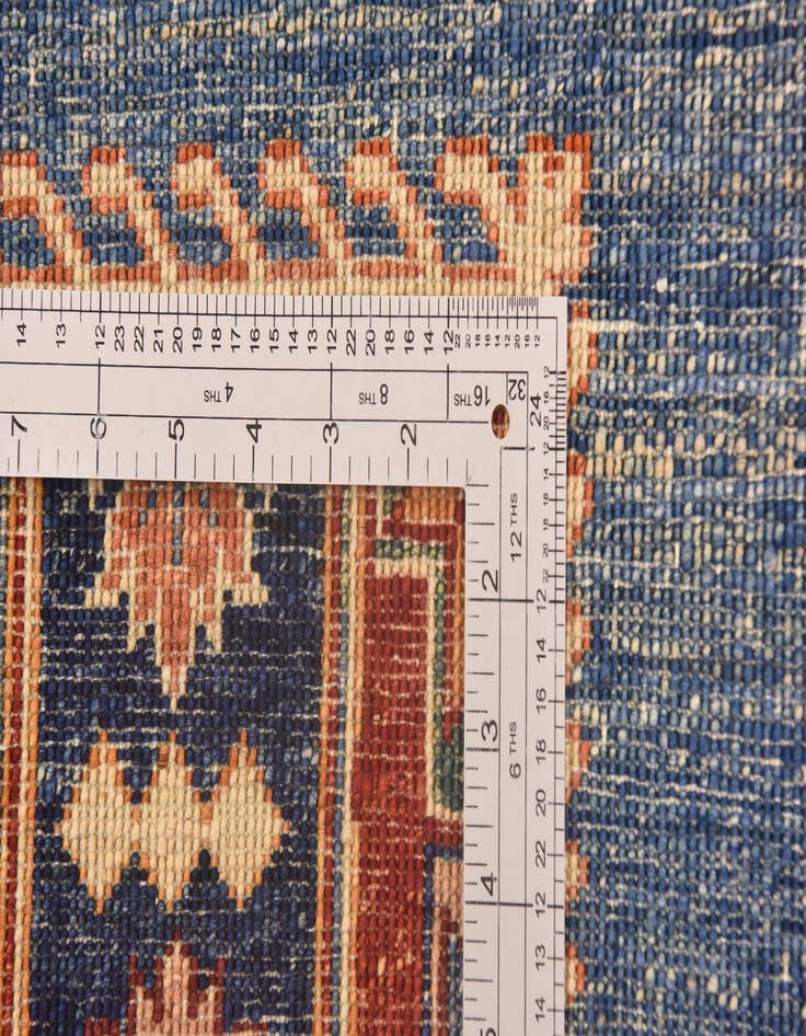 Detail image of  5' 8 x 7' 9  Hand Knotted Ariana Ziegler Rug