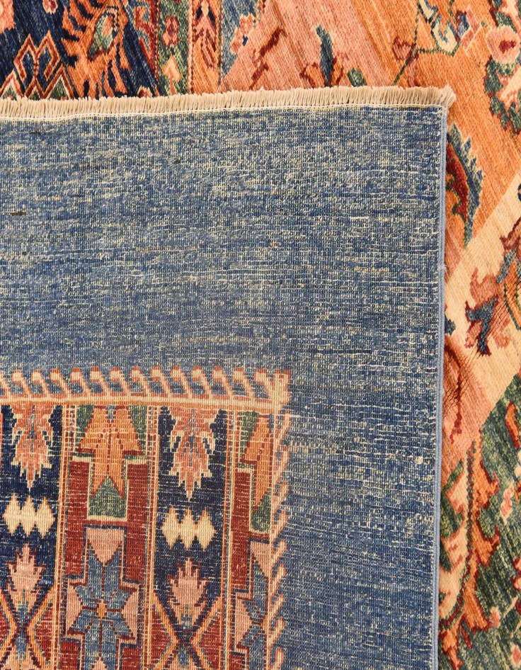 Detail image of  5' 8 x 7' 9  Hand Knotted Ariana Ziegler Rug