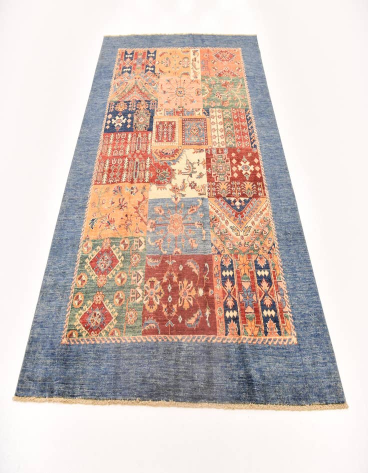 Detail image of  5' 8 x 7' 9  Hand Knotted Ariana Ziegler Rug