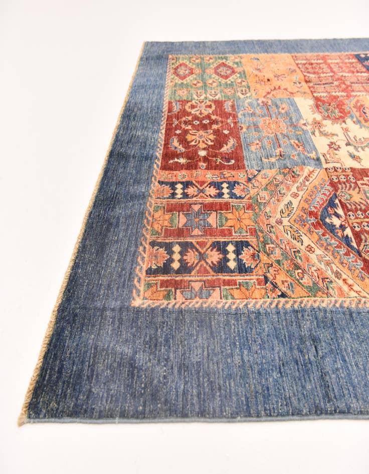 Detail image of  5' 8 x 7' 9  Hand Knotted Ariana Ziegler Rug