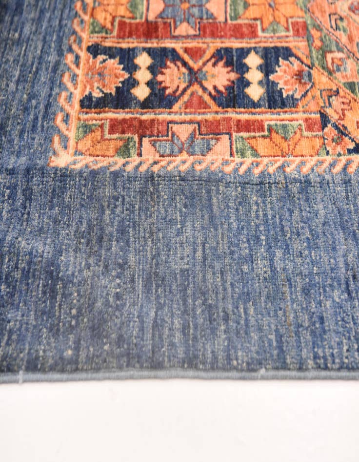 Detail image of  5' 8 x 7' 9  Hand Knotted Ariana Ziegler Rug