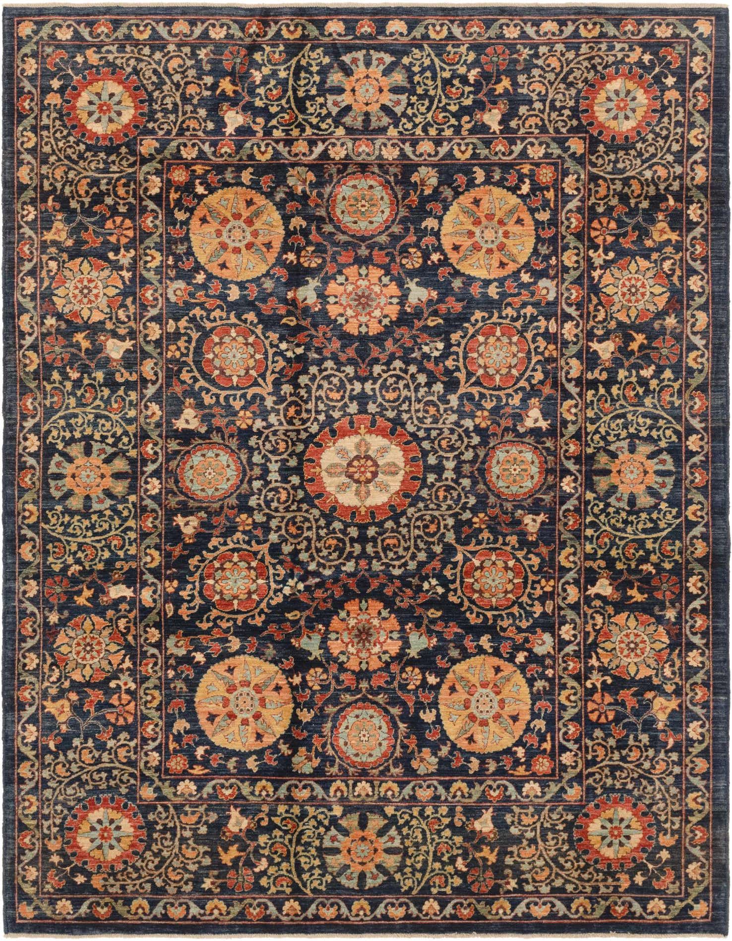 Primary image  6' 7 x 8' 10  Hand Knotted Ariana Ziegler Oriental Rug