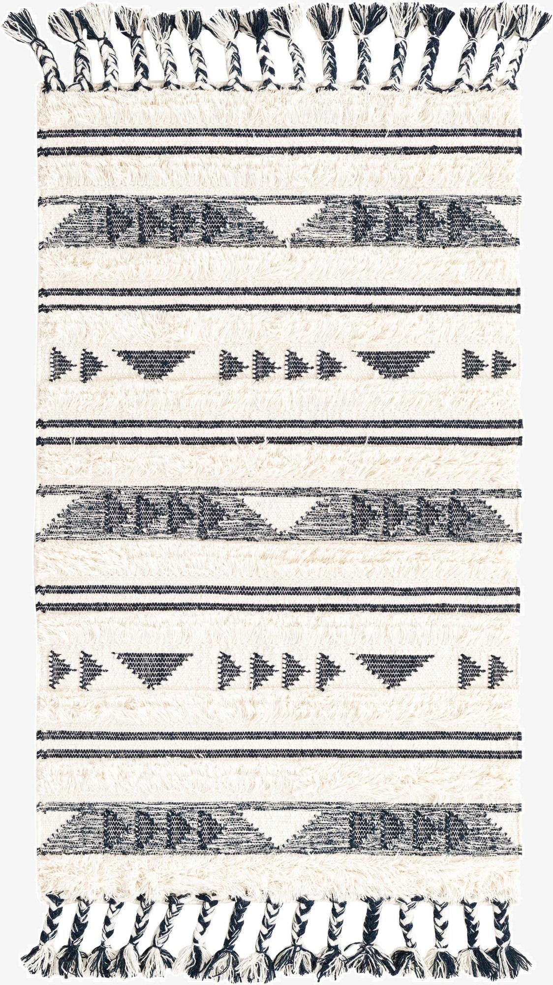 3' 3 x 5' 1  Hand Woven Arizona Wool Rug