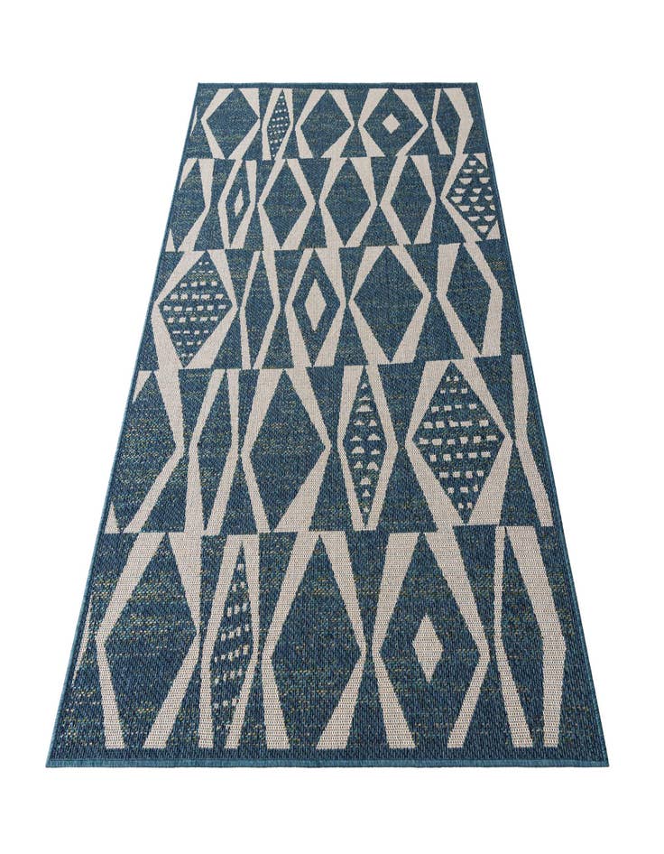 Detail image of  5' 2 x 7' 7  Washable Baja Indoor / Outdoor Rug