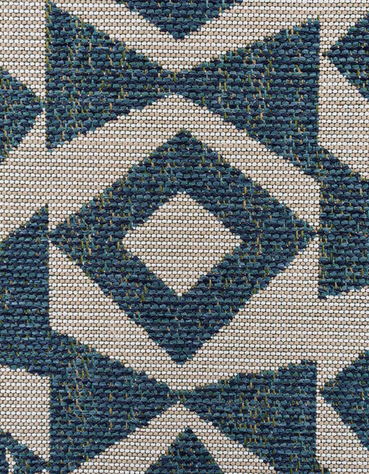 Detail image of  5' 2 x 7' 7  Washable Baja Indoor / Outdoor Rug