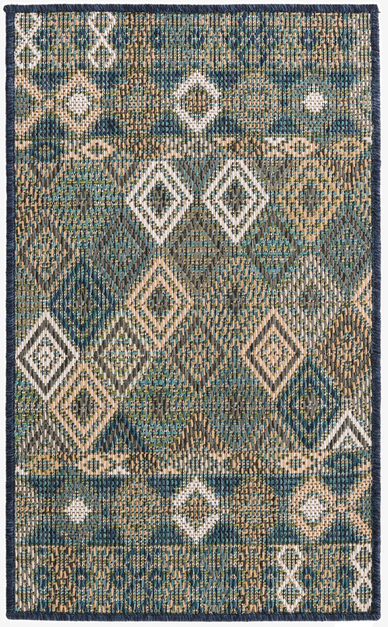  2' x 3'  Washable Baja Indoor / Outdoor Rug