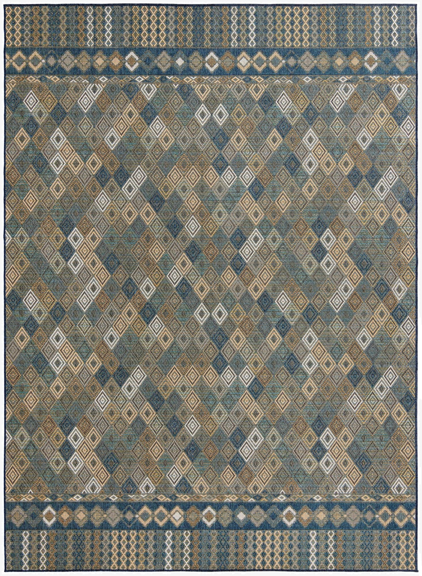  9' x 12'  Washable Baja Indoor / Outdoor Rug