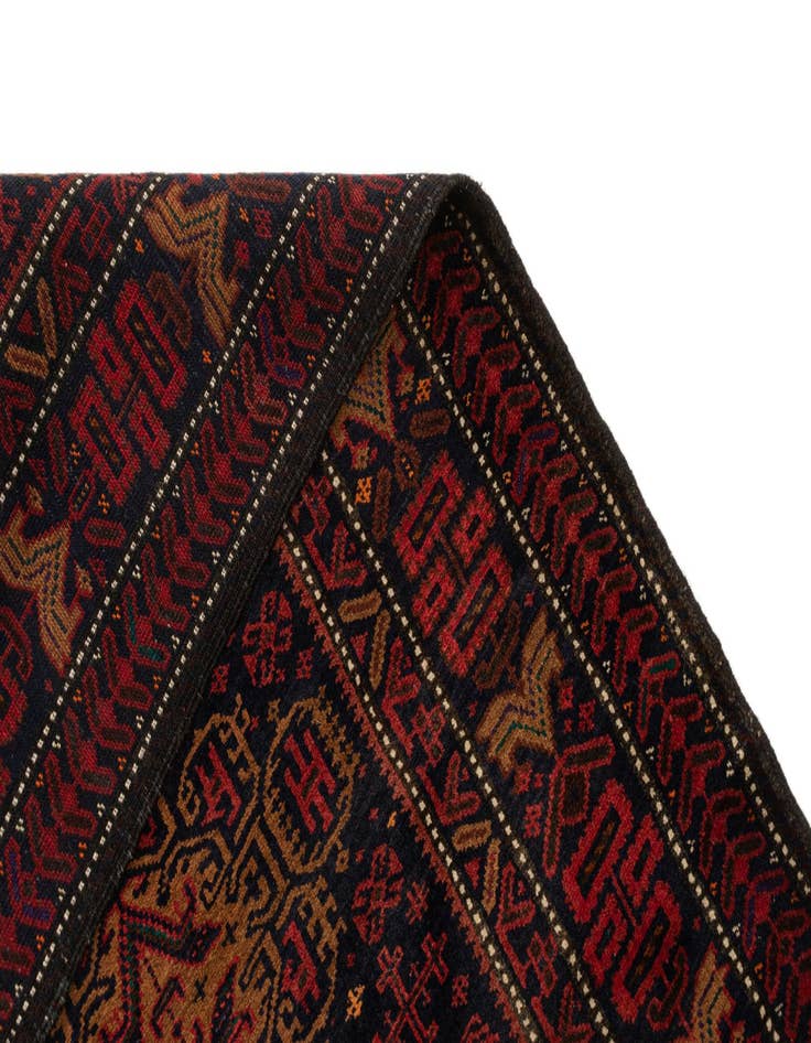 Detail image of  3' 4 x 6' 4  Hand Knotted Balouch Oriental Wool Rug