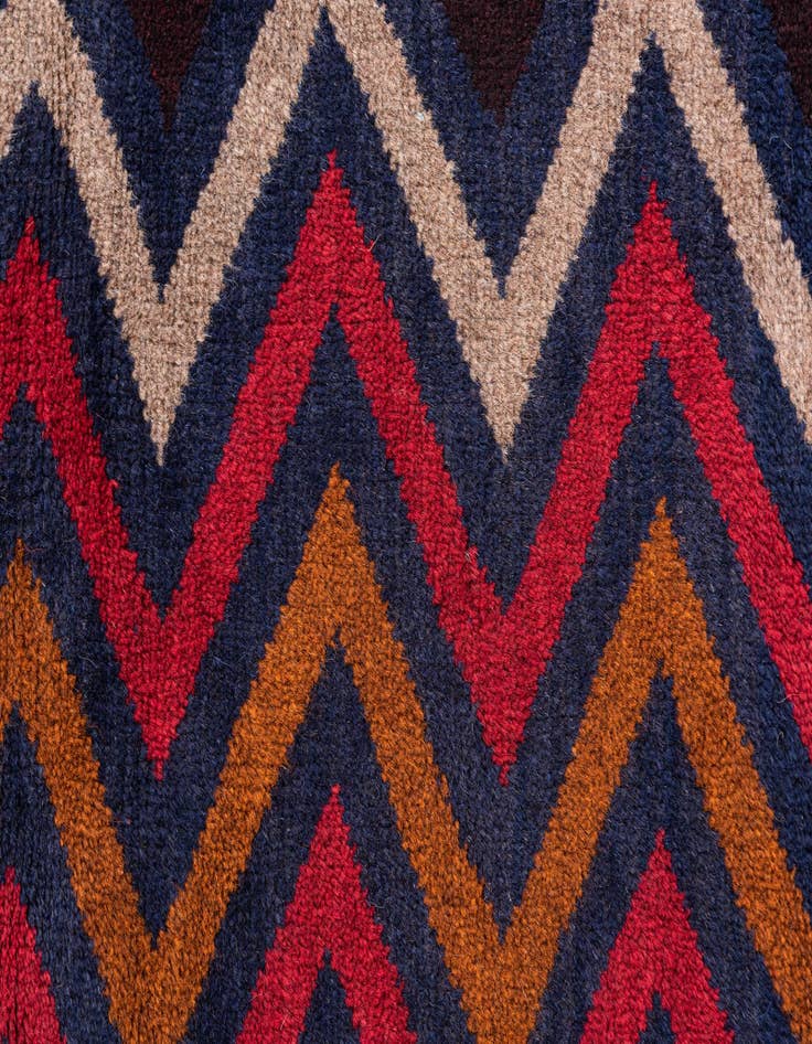 Detail image of  2' 8 x 4' 9  Hand Knotted Balouch Persian Wool Rug