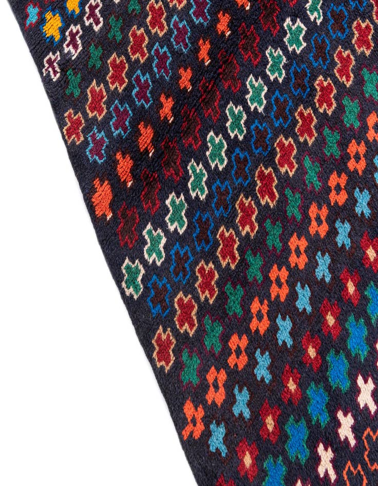 Detail image of  3' 10 x 6' 1  Hand Knotted Balouch Wool Rug