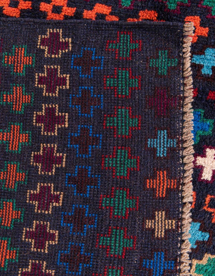 Detail image of  3' 10 x 6' 1  Hand Knotted Balouch Wool Rug