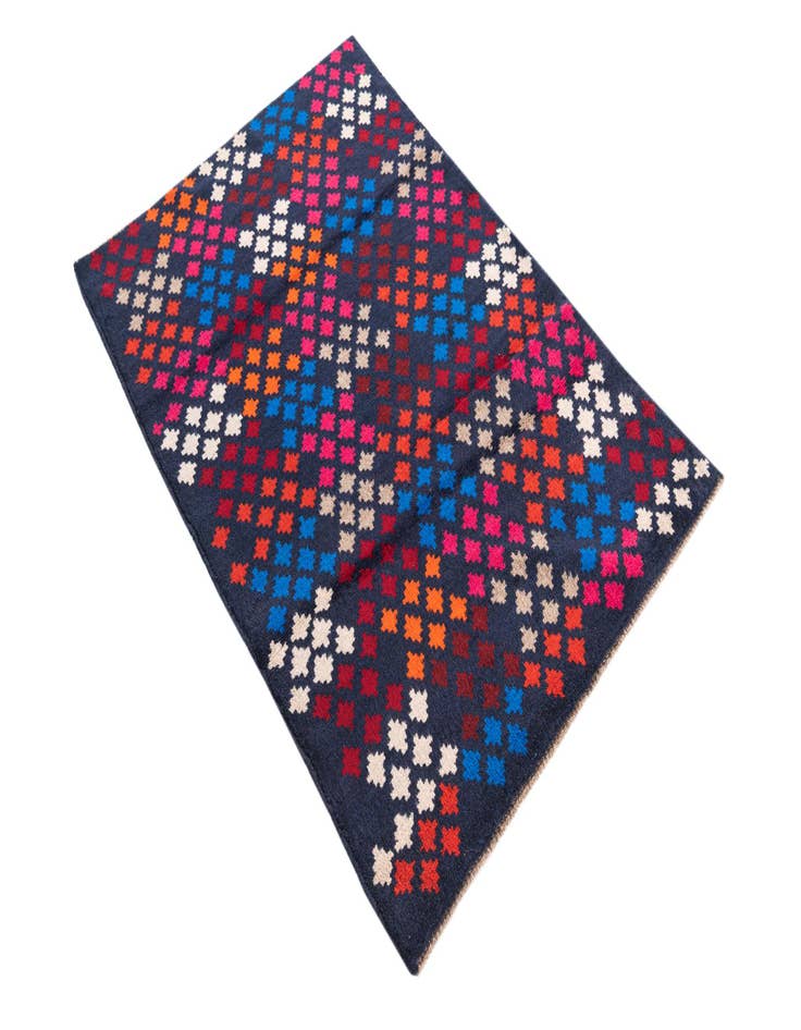 Detail image of  3' x 4' 6  Hand Knotted Balouch Wool Rug