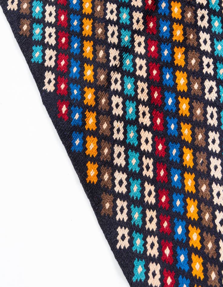 Detail image of  4' x 6'  Hand Knotted Balouch Wool Rug