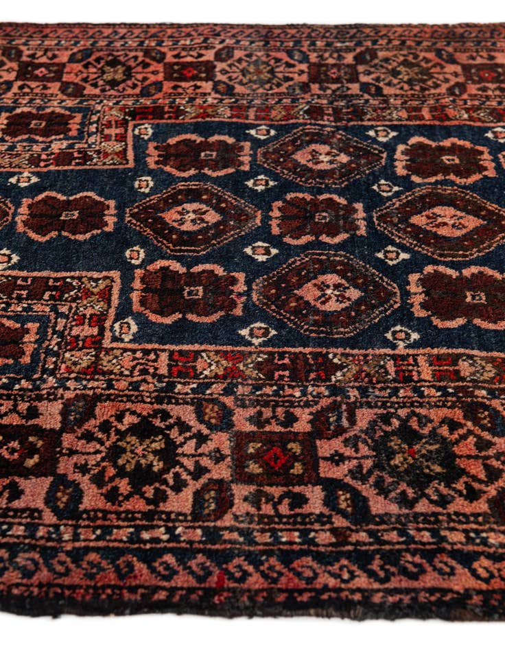 Detail image of  3' 1 x 4' 7  Hand Knotted Balouch Persian Wool Rug
