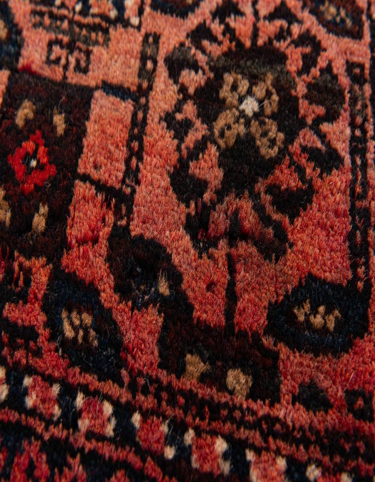 Detail image of  3' 1 x 4' 7  Hand Knotted Balouch Persian Wool Rug