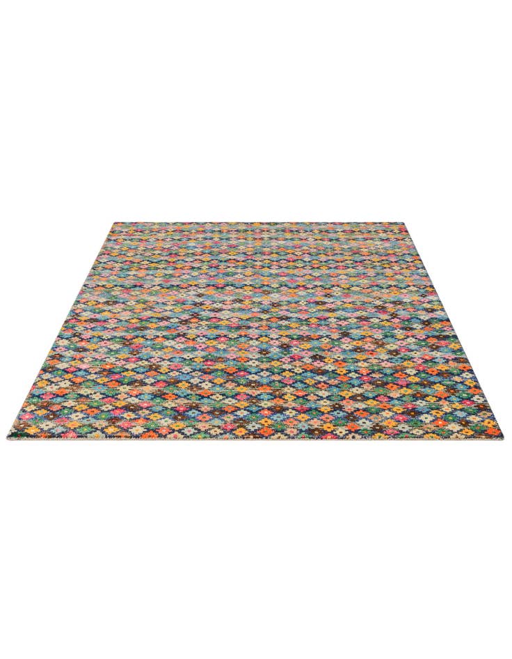 Detail image of 6' x 7' 10 Hand Knotted Balouch Wool Rug