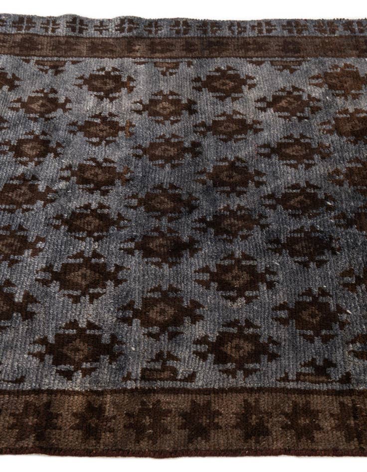 Detail image of  3' 4 x 5'  Hand Knotted Balouch Wool Rug