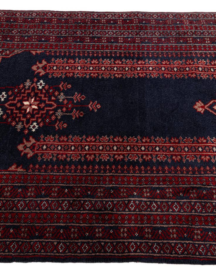 Detail image of  2' 7 x 4' 2  Hand Knotted Balouch Persian Wool Rug
