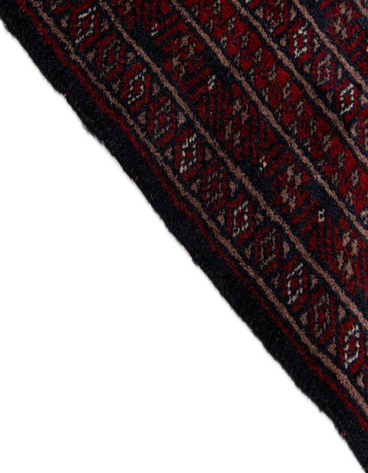 Detail image of  2' 7 x 4' 2  Hand Knotted Balouch Persian Wool Rug