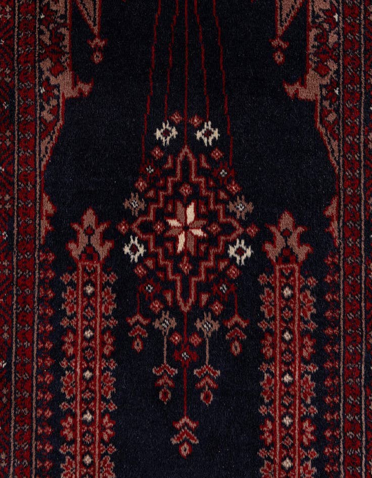 Detail image of  2' 7 x 4' 2  Hand Knotted Balouch Persian Wool Rug
