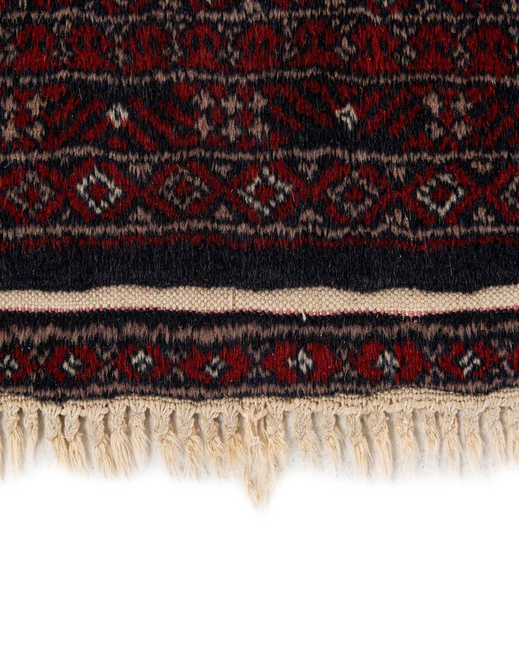 Detail image of  2' 7 x 4' 2  Hand Knotted Balouch Persian Wool Rug