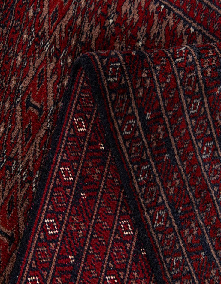 Detail image of  2' 7 x 4' 2  Hand Knotted Balouch Persian Wool Rug