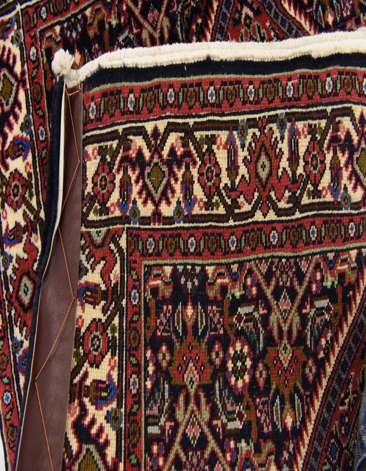 Detail image of  2' 4 x 3' 8  Hand Knotted Bidjar Persian Wool Rug