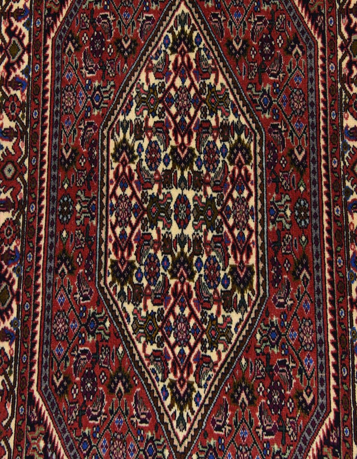 Detail image of  2' 4 x 3' 8  Hand Knotted Bidjar Persian Wool Rug
