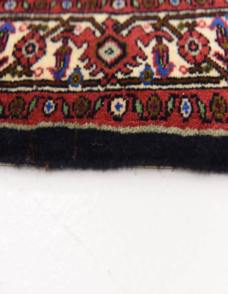 Detail image of  2' 4 x 3' 8  Hand Knotted Bidjar Persian Wool Rug