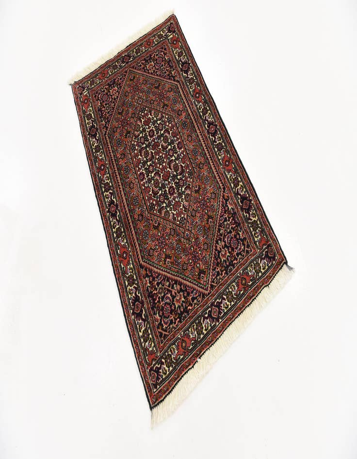 Detail image of  2' 4 x 3' 7  Hand Knotted Bidjar Persian Wool Rug