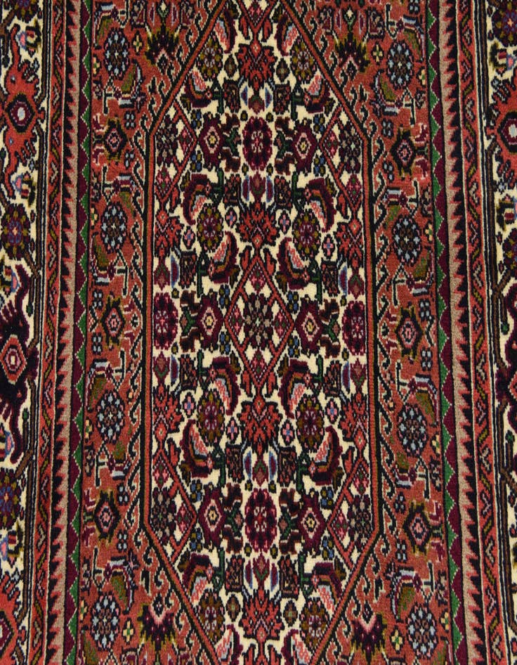 Detail image of  2' 4 x 3' 7  Hand Knotted Bidjar Persian Wool Rug