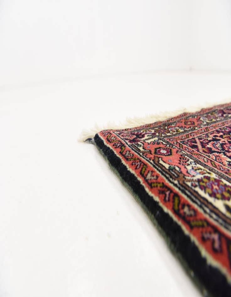 Detail image of  2' 4 x 3' 7  Hand Knotted Bidjar Persian Wool Rug