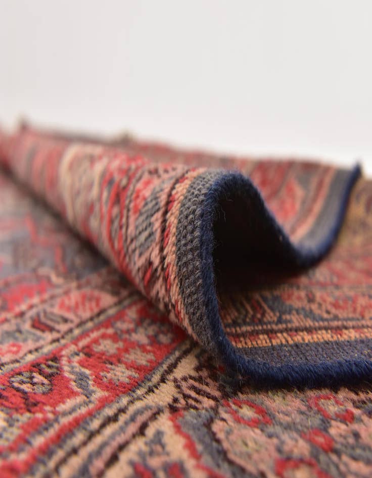 Detail image of  8' 8 x 11' 4  Hand Knotted Bidjar Persian Wool Rug