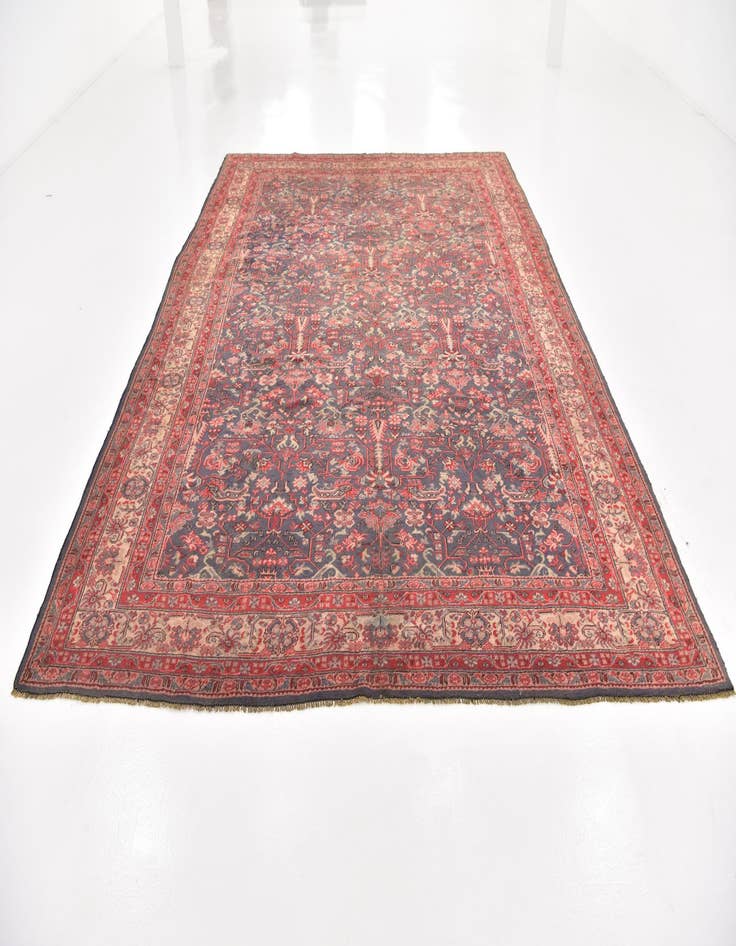 Detail image of  8' 8 x 11' 4  Hand Knotted Bidjar Persian Wool Rug