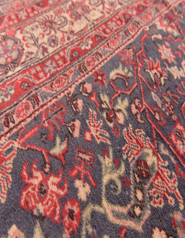 Detail image of  8' 8 x 11' 4  Hand Knotted Bidjar Persian Wool Rug