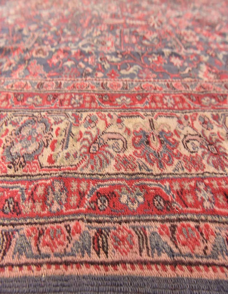 Detail image of  8' 8 x 11' 4  Hand Knotted Bidjar Persian Wool Rug