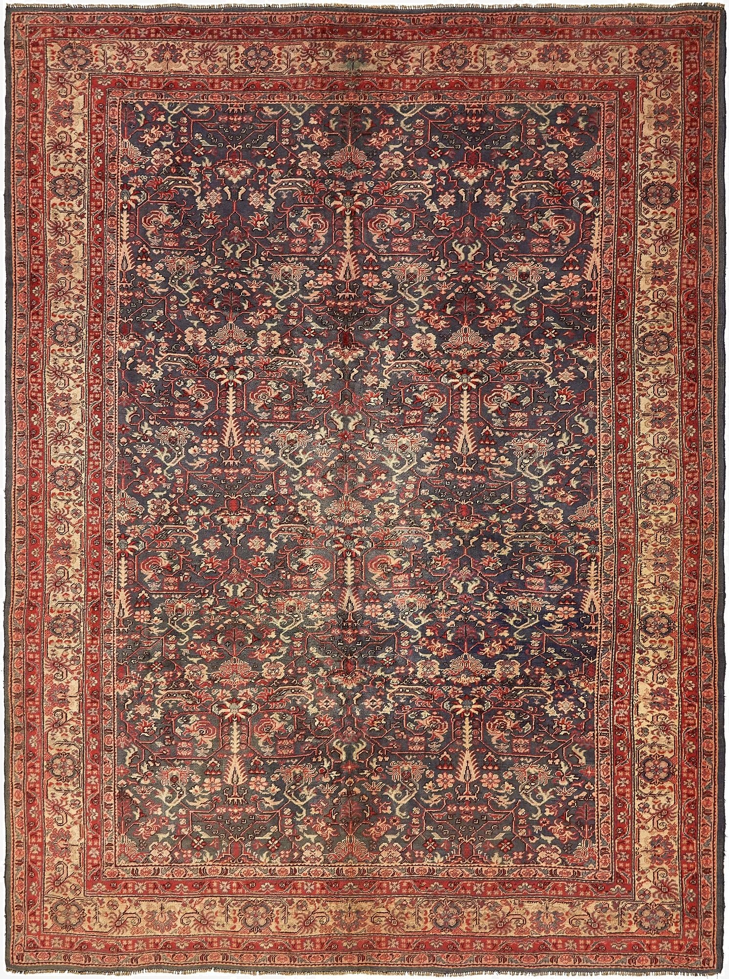  8' 8 x 11' 4  Hand Knotted Bidjar Persian Wool Rug