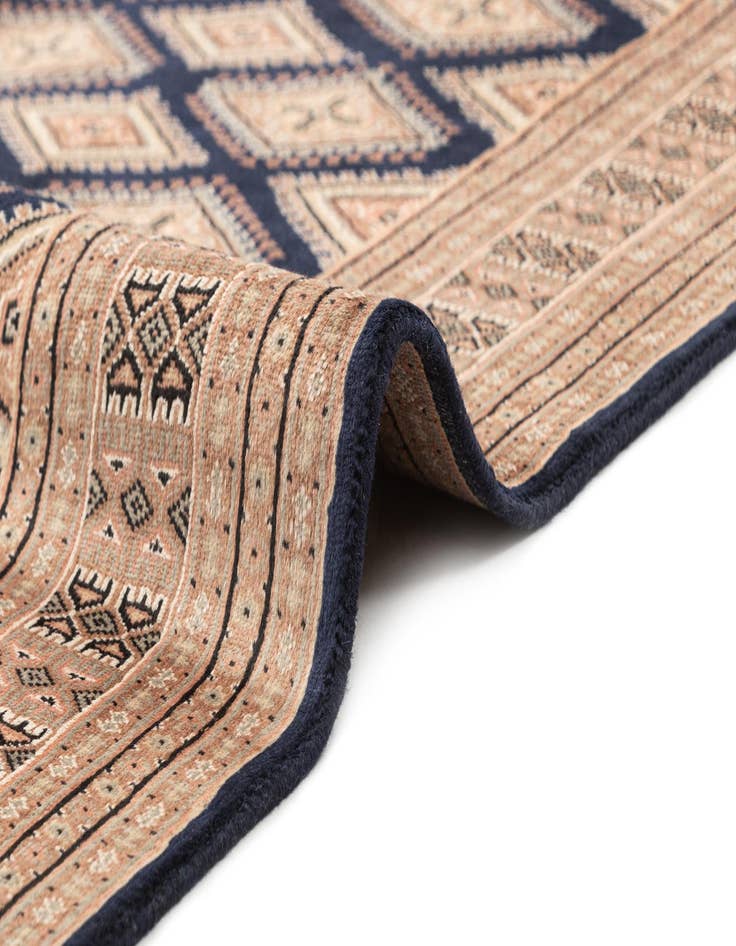 Detail image of  5' 6 x 7' 8  Hand Knotted Bokhara Oriental Wool Rug