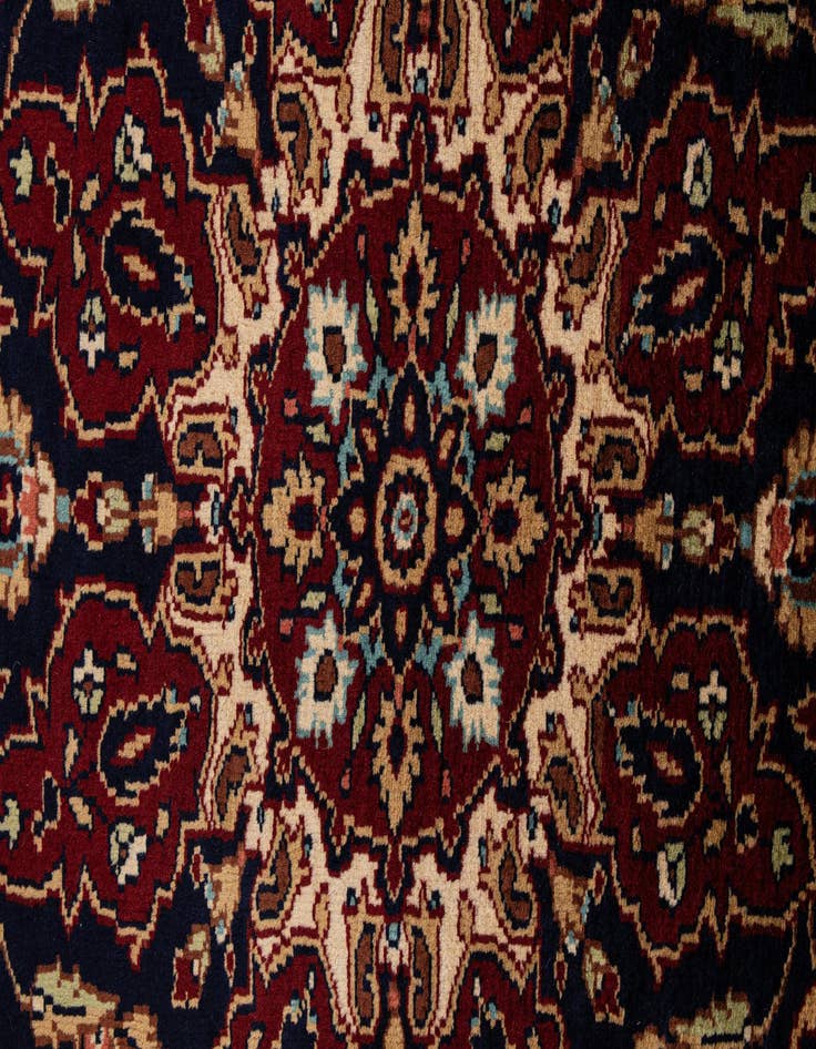 Detail image of  5' 11 x 9' 2  Hand Knotted Bokhara Wool Rug