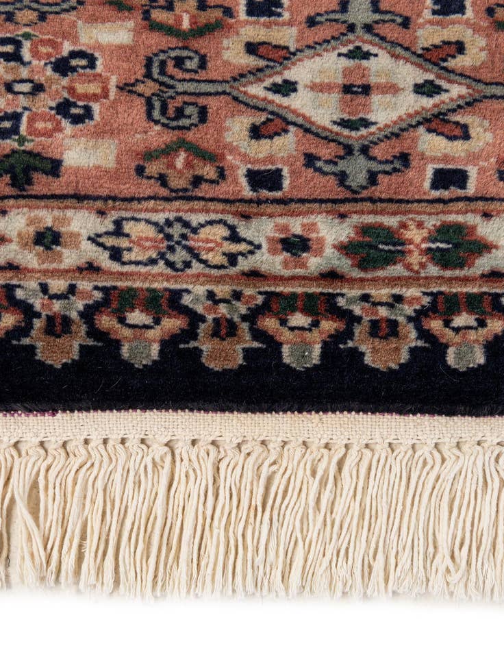 Detail image of  4' 4 x 6' 2  Hand Knotted Bokhara Oriental Wool Rug