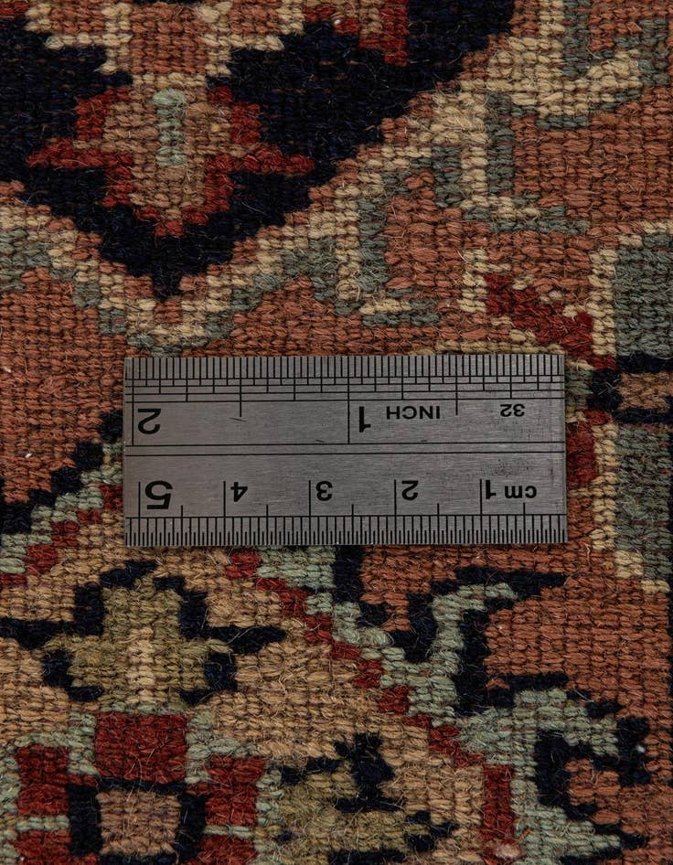 Detail image of  4' 3 x 6'  Hand Knotted Bokhara Oriental Wool Rug