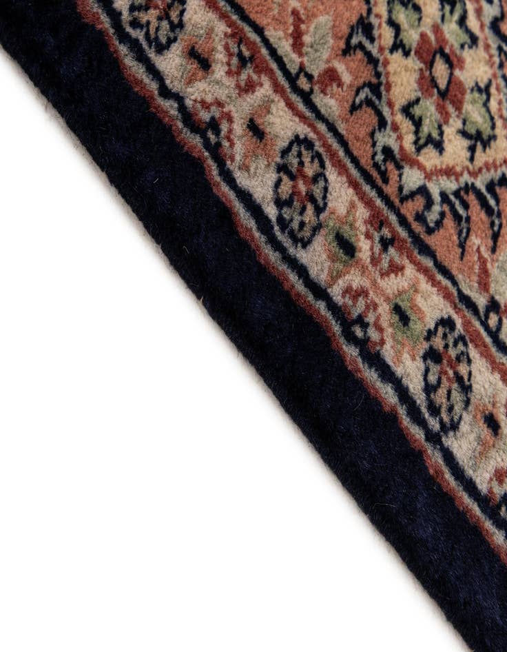 Detail image of  4' 3 x 6'  Hand Knotted Bokhara Oriental Wool Rug