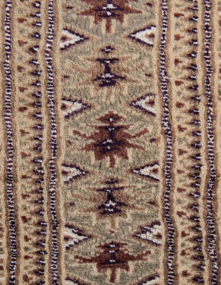 Detail image of  8' 5 x 10' 3  Hand Knotted Bokhara Oriental Rug