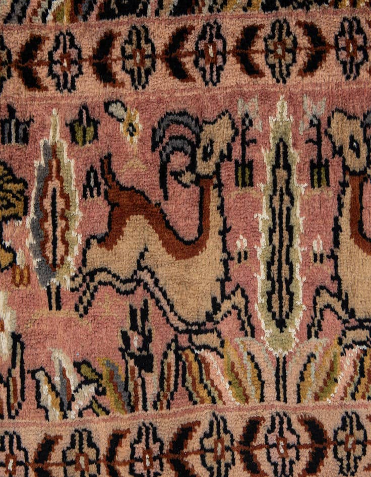 Detail image of  3' 3 x 5' 4  Hand Knotted Bokhara Oriental Rug
