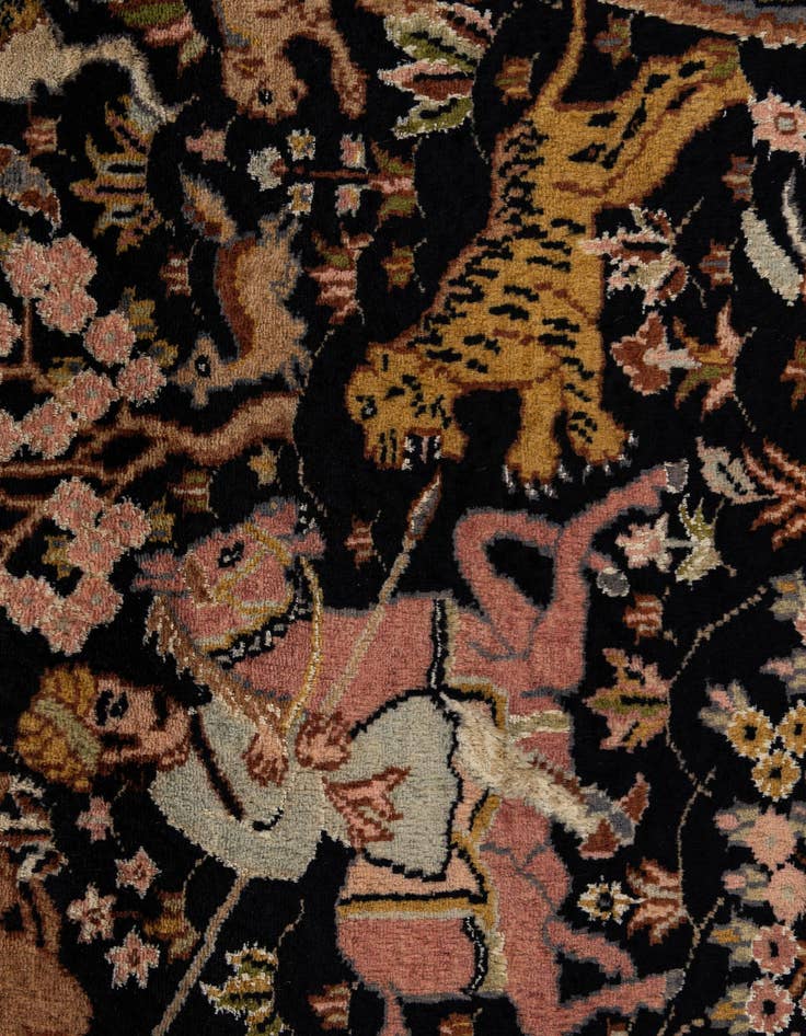 Detail image of  3' 3 x 5' 4  Hand Knotted Bokhara Oriental Rug