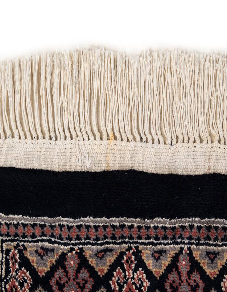 Detail image of  3' 2 x 5' 3  Hand Knotted Bokhara Oriental Rug