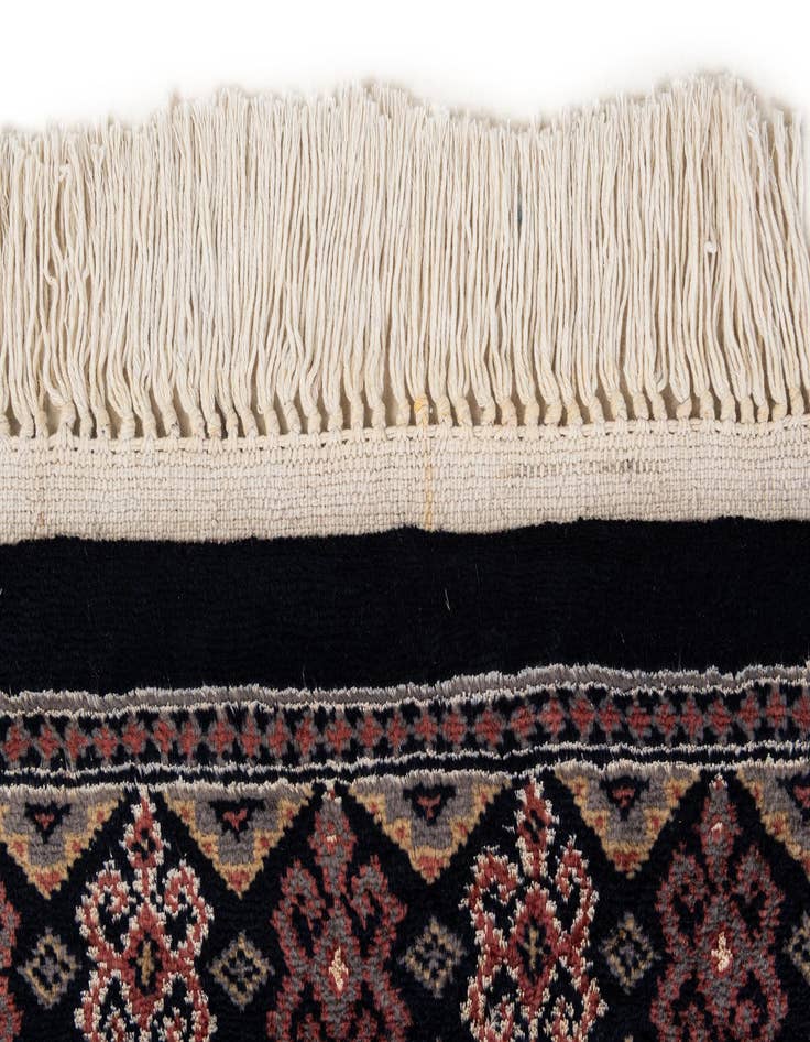 Detail image of  3' 2 x 5' 3  Hand Knotted Bokhara Oriental Rug