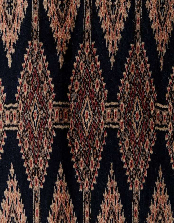 Detail image of  3' 1 x 4' 9  Hand Knotted Bokhara Oriental Wool Rug