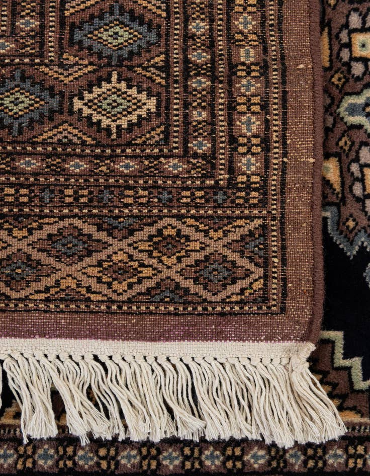 Detail image of  3' x 5' 3  Hand Knotted Bokhara Wool Rug
